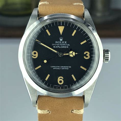 why is the rolex explorer 1016 special|vintage rolex explorer 1016.